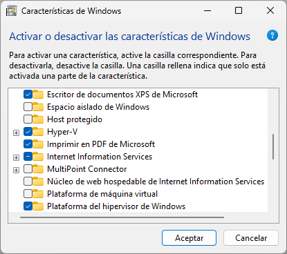 Windows. Características. Hyper-V