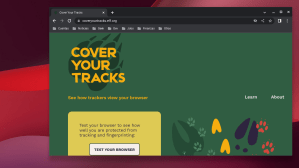 Cover Your Tracks. Huella Digital Navegador Web